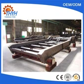 Pièces de soudage de plaques d'acier épaisses et lourdes